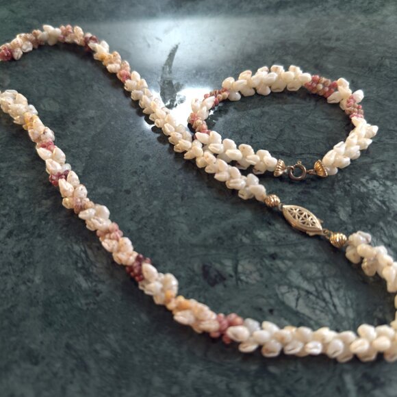 Authentic Niihau Necklace & Bracelet Set